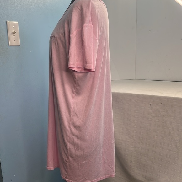 VICTORIA'S SECRET Lightweight Cotton Dolman Sleepshirt Tee size S - Picture 3 of 8